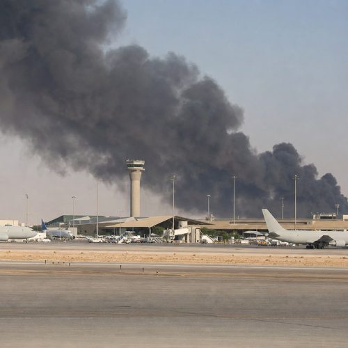Attacks on Saudi airports kill three people, Over 100 Riyadh flights cancelled after Houthis target airport.